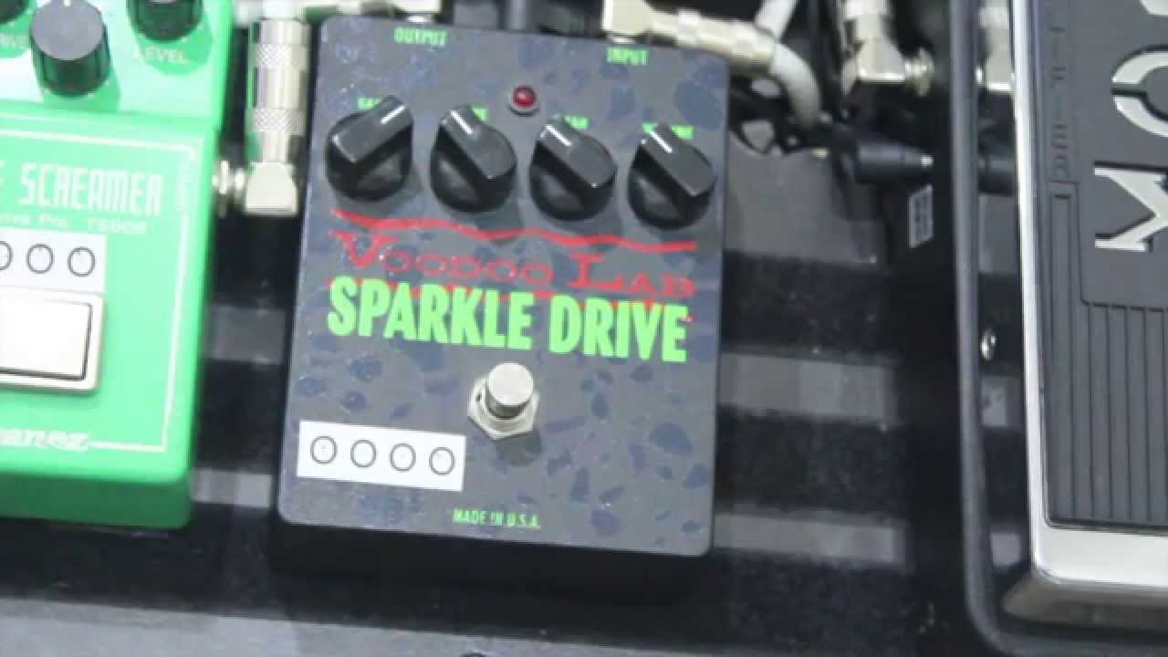 Voodoo Labs Sparkle Drive - Overdrive Pedal Review - YouTube