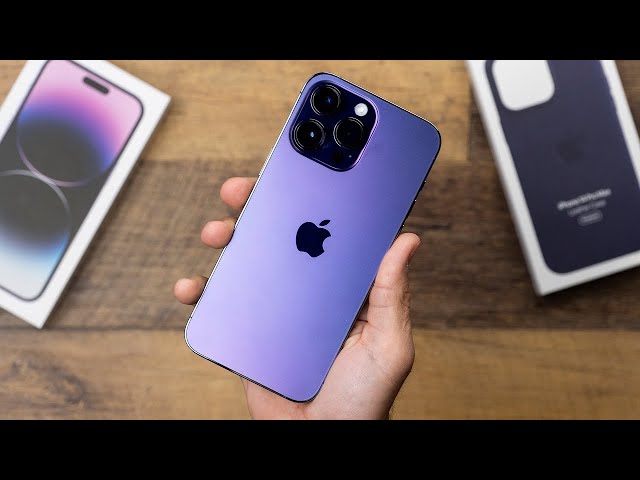 Apple iPhone 14 Pro Max Physical Dual Sim 256GB Deep Purple 5G