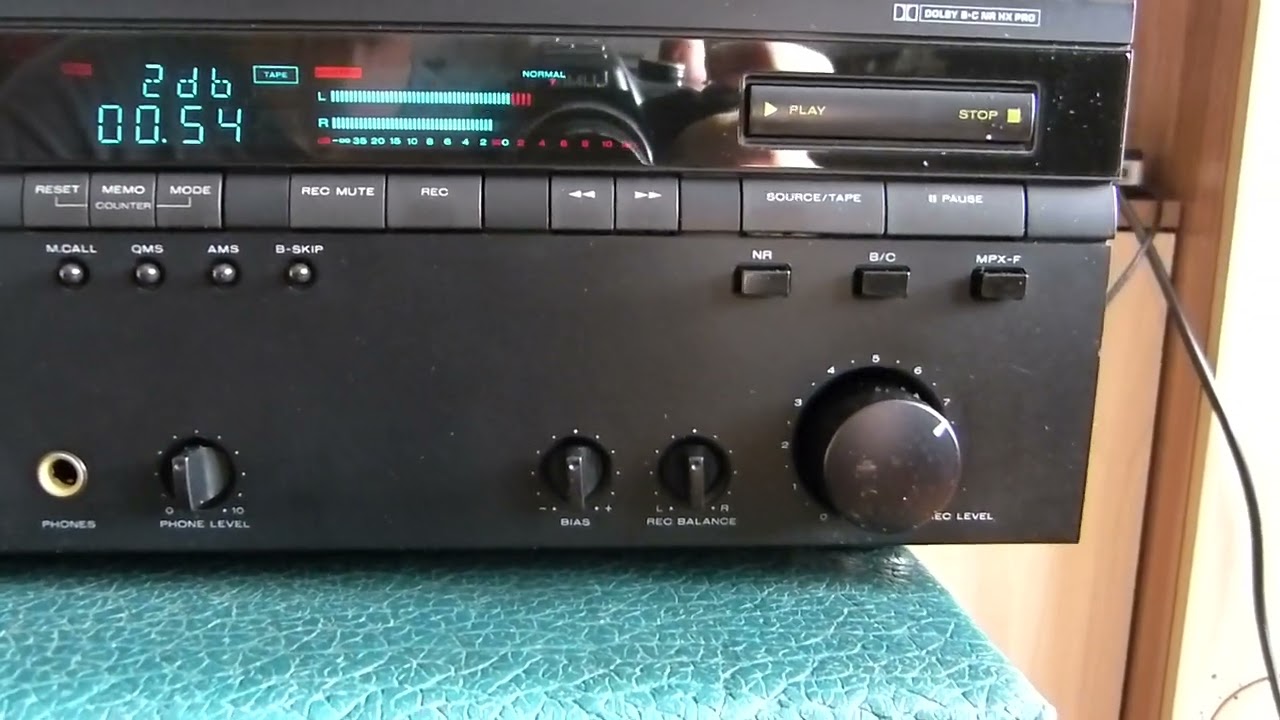 Кассетная дека Marantz SD-62 - YouTube