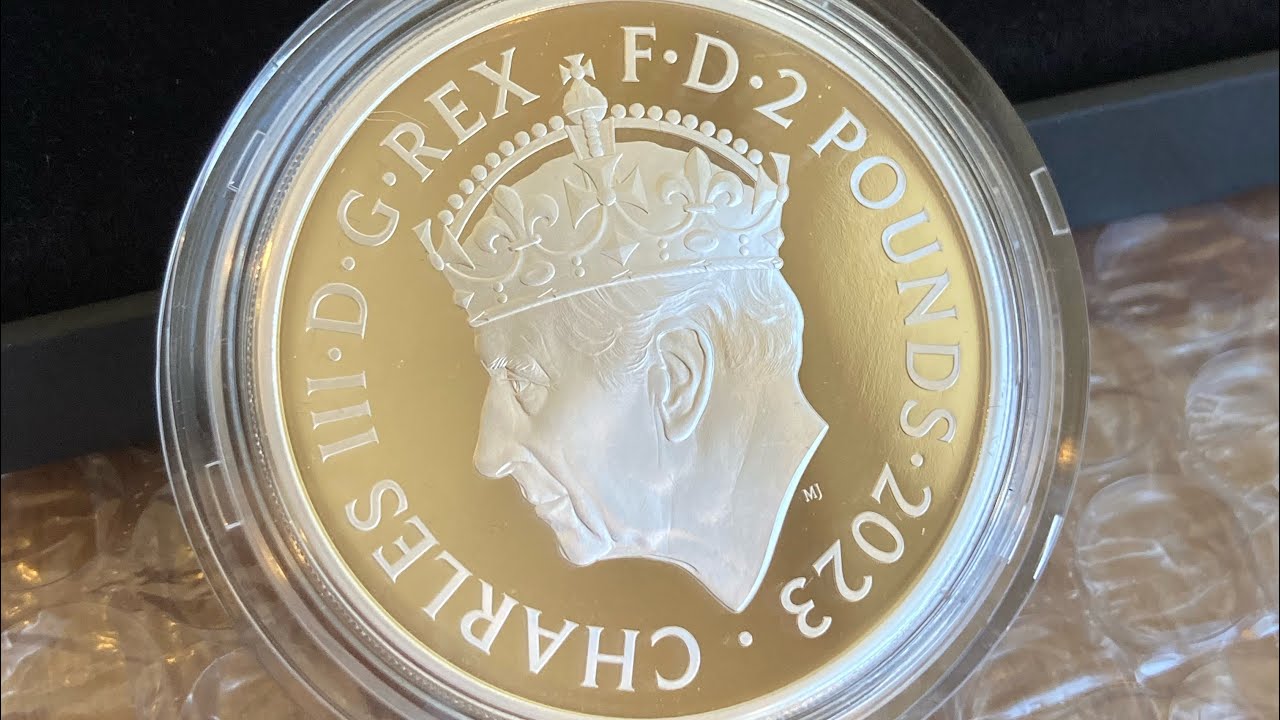 2023年 チャールズ3世 戴冠式記念コイン クラウン 王冠 1オンス銀貨