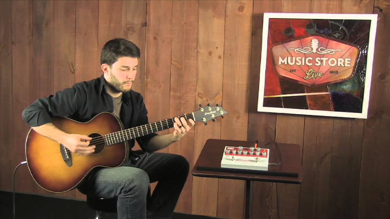 BBE Acoustimax Acoustic Instrument Preamp Demo - YouTube