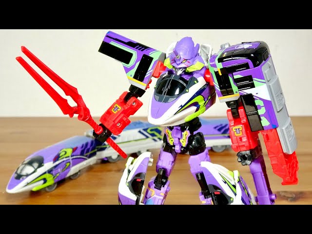 Finally here! The ultimate Shinkalion! Shinkansen Transforming