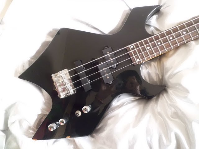 サウンドサンプルあり】WARLOCK BASS ワーロックタイプベース 黒