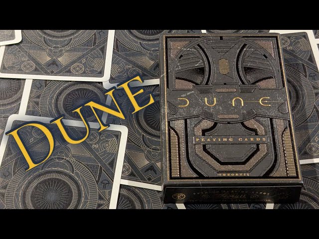 Daily deck review day 573 - Dune playing cards by Theory11 - YouTube