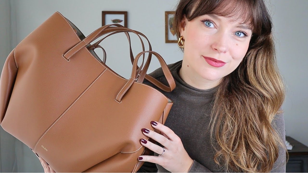 POLENE Cyme bag unboxing, what fits & my review - YouTube