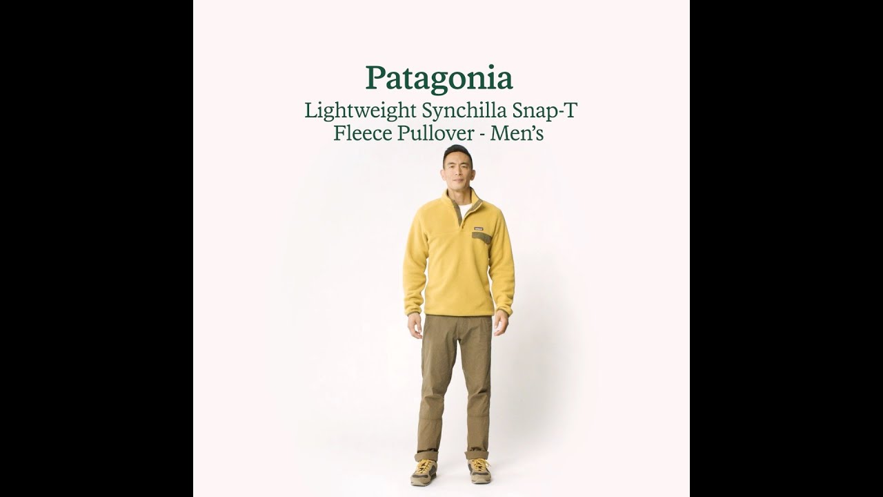 Patagonia Lightweight Synchilla Snap-T Fleece Pullover - Men's