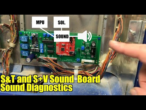 Replacement Squawk & Talk / Sounds+ Vocalizer Pinball Sound Board