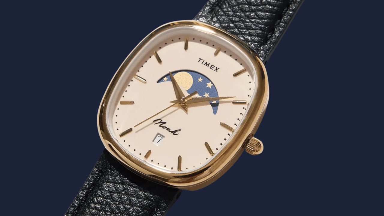 Noah x Timex Oval Moon Phase Watch Review – Affordable Patek