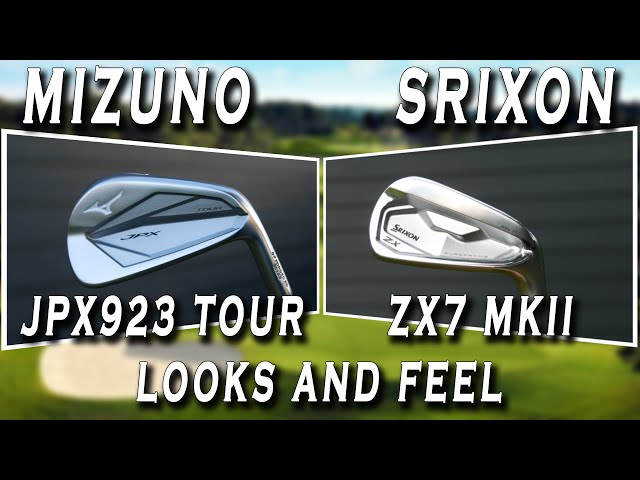 Mizuno JPX923 Tour vs Srixon ZX7 MKII Irons - YouTube