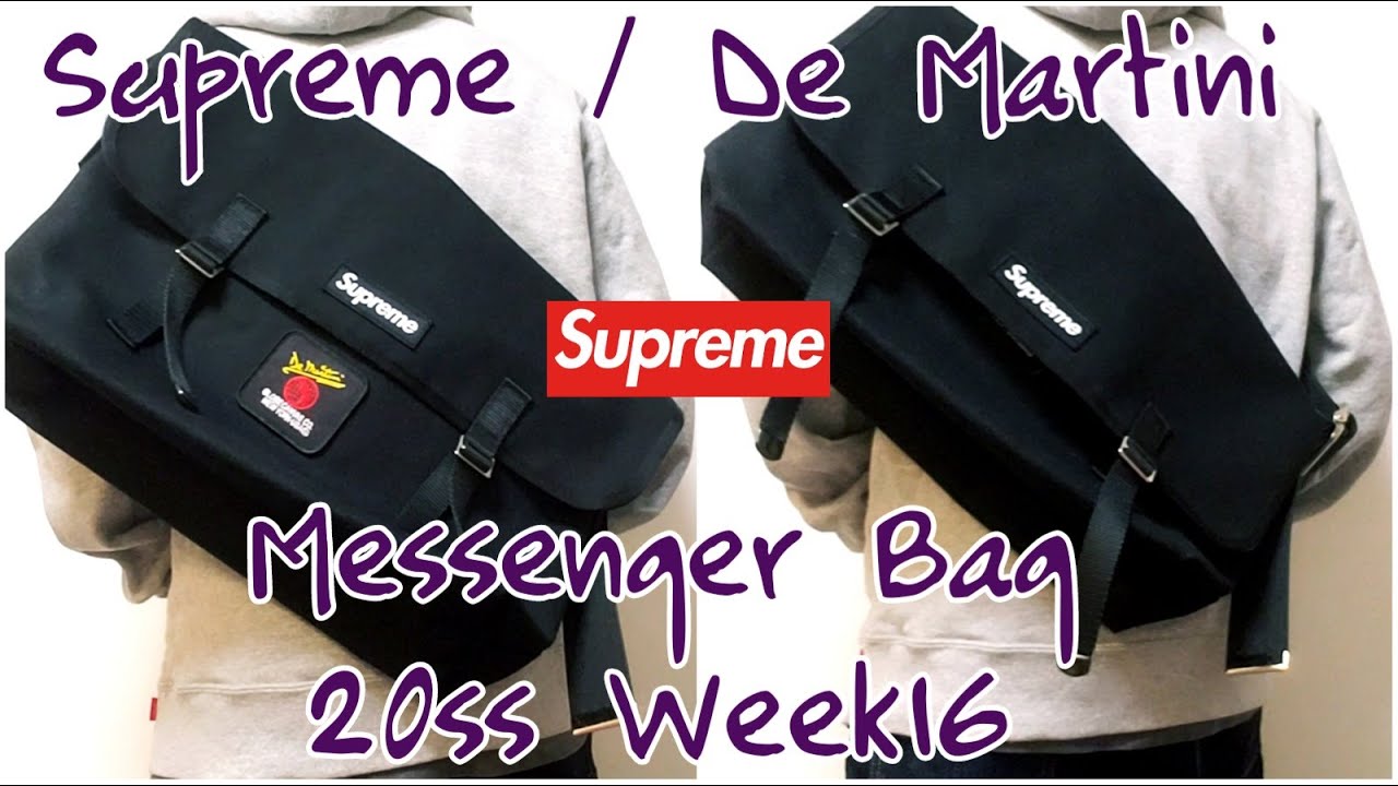Supreme / De Martini Messenger Bag 20ss Week16 デ マルティーニ