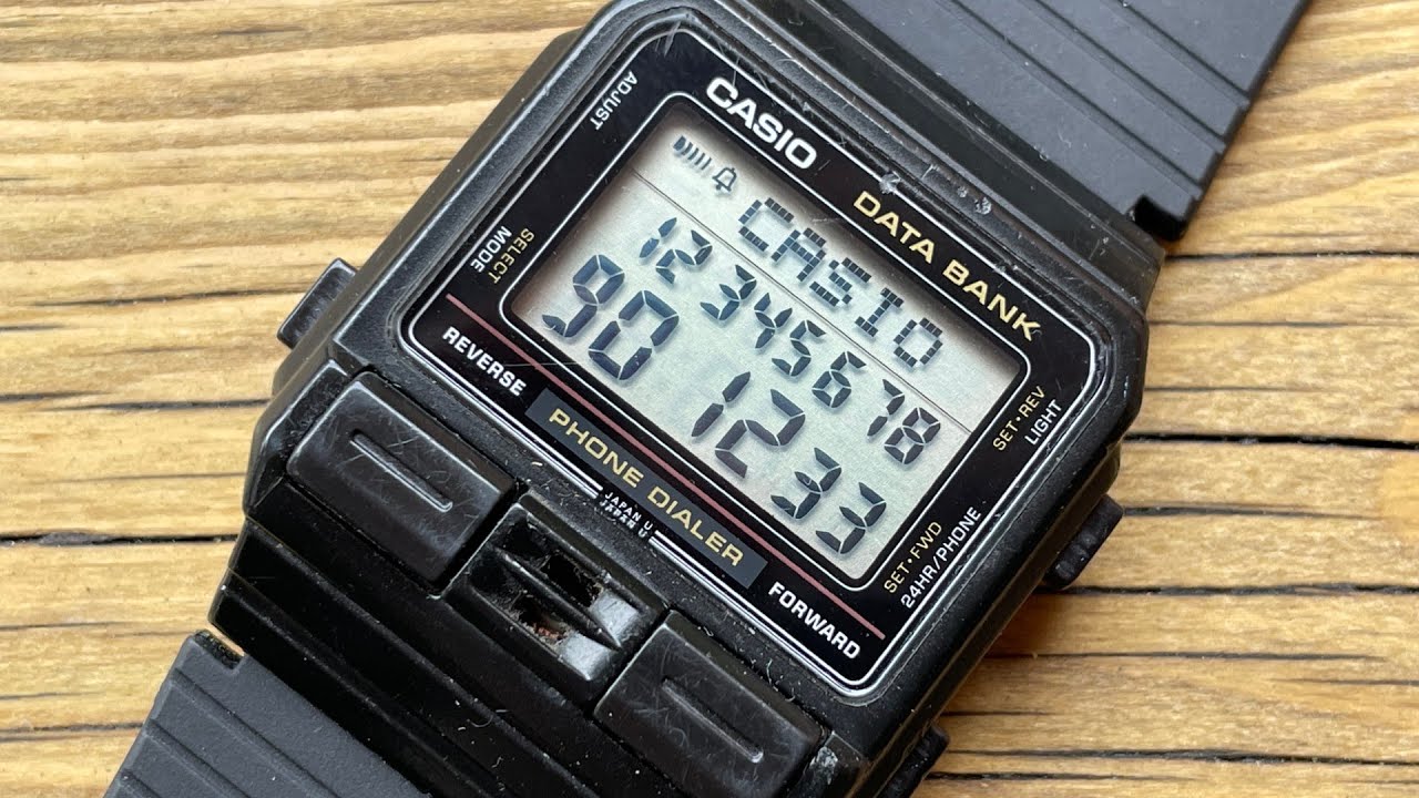 Casio Phone Dialer Watch Update - Can We Dial A Number??? - YouTube