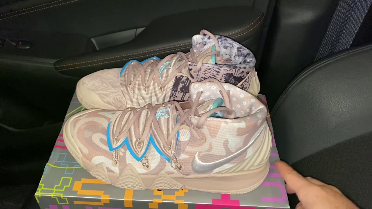 Nike Kybrid S2 Fossil Stone basketball shoes - YouTube