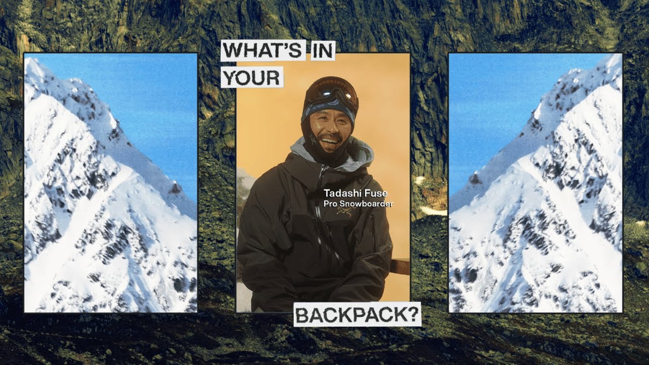 What's in Your Backpack? with Tadashi Fuse (Pro Snowboarder) - YouTube