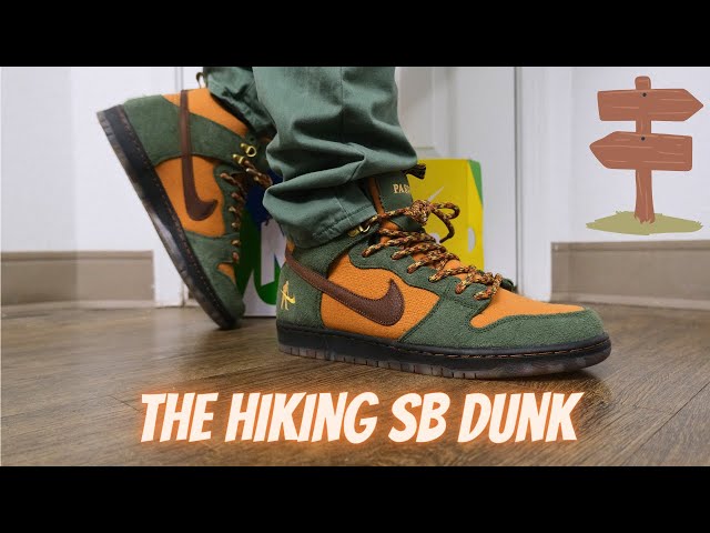 Nike SB Dunk High Pass~Port Work Boots On Feet Review | The Hiking