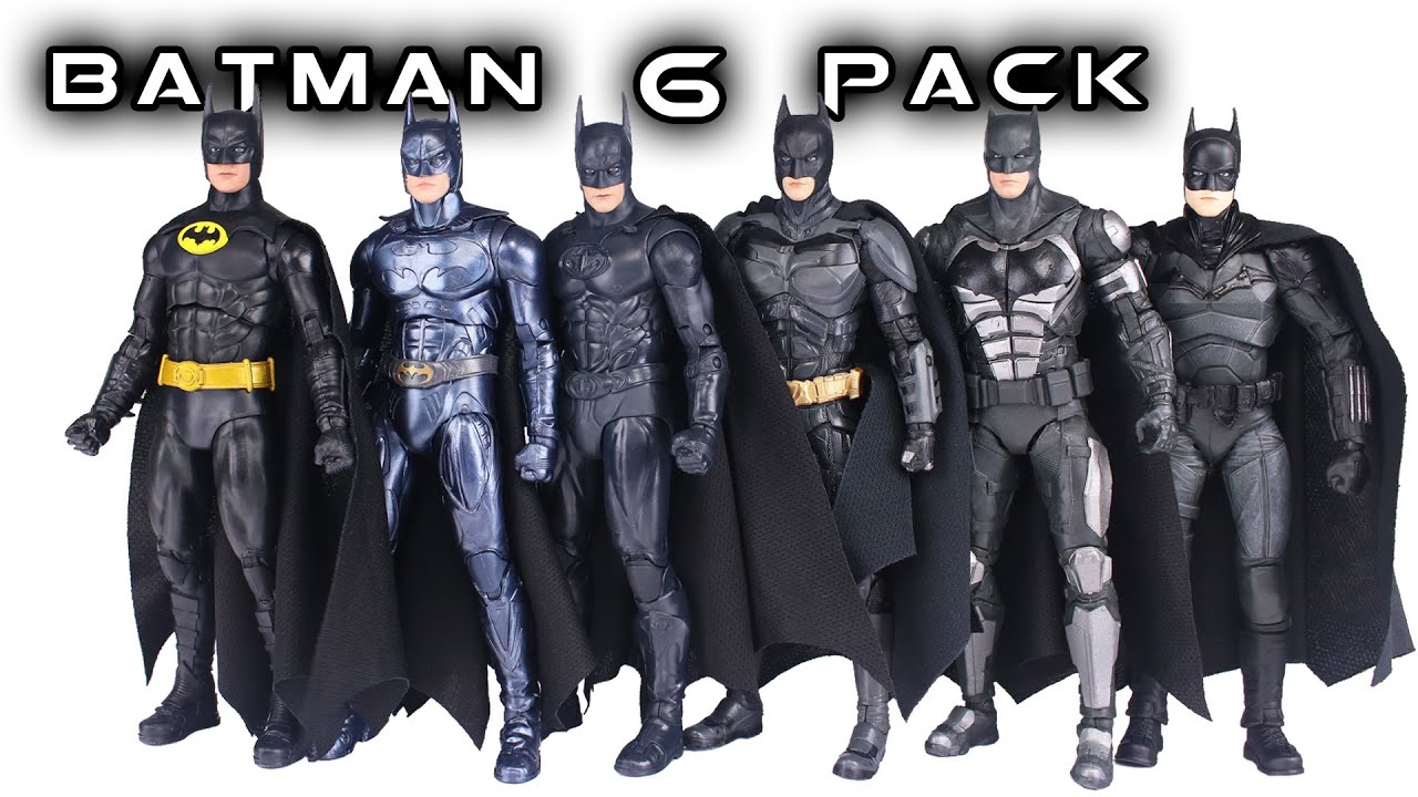 McFarlane Toys BATMAN 6 Pack Ultimate Movie Collection DC