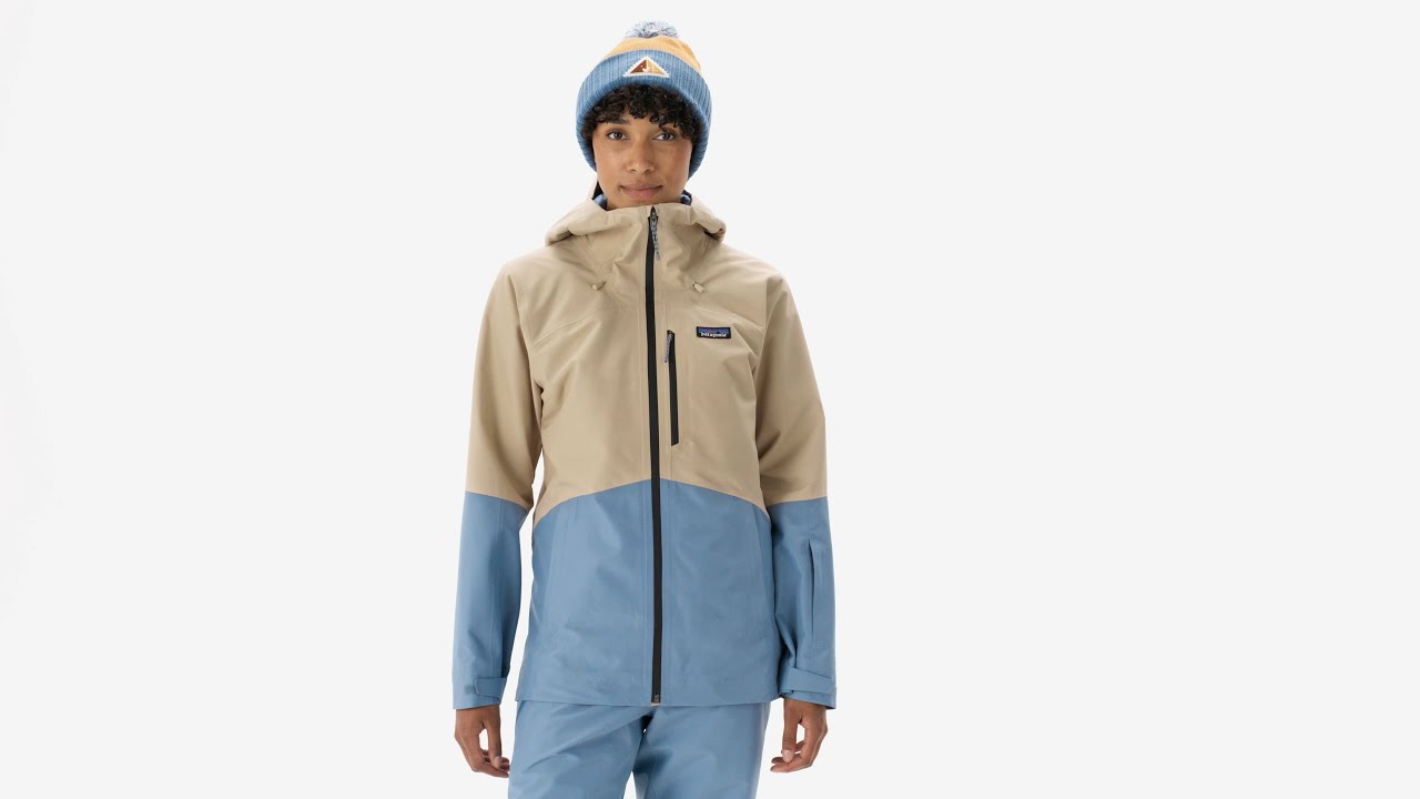 ウィメンズ・パウダー・タウン・ジャケット：パタゴニア - YouTube