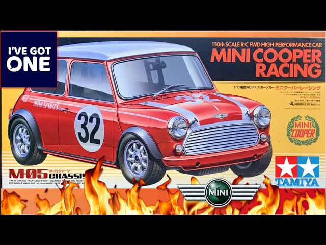 Unboxing a 2009 Mini Cooper Racing RC By Tamiya. The 1/10th M-05