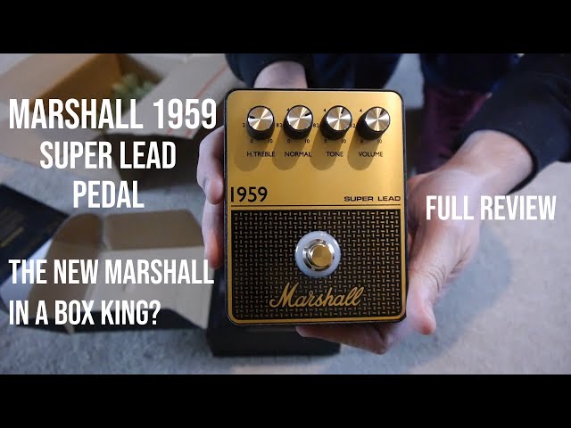 Marshall 1959 Super Lead Guitar Pedal - We have a new king! - Full