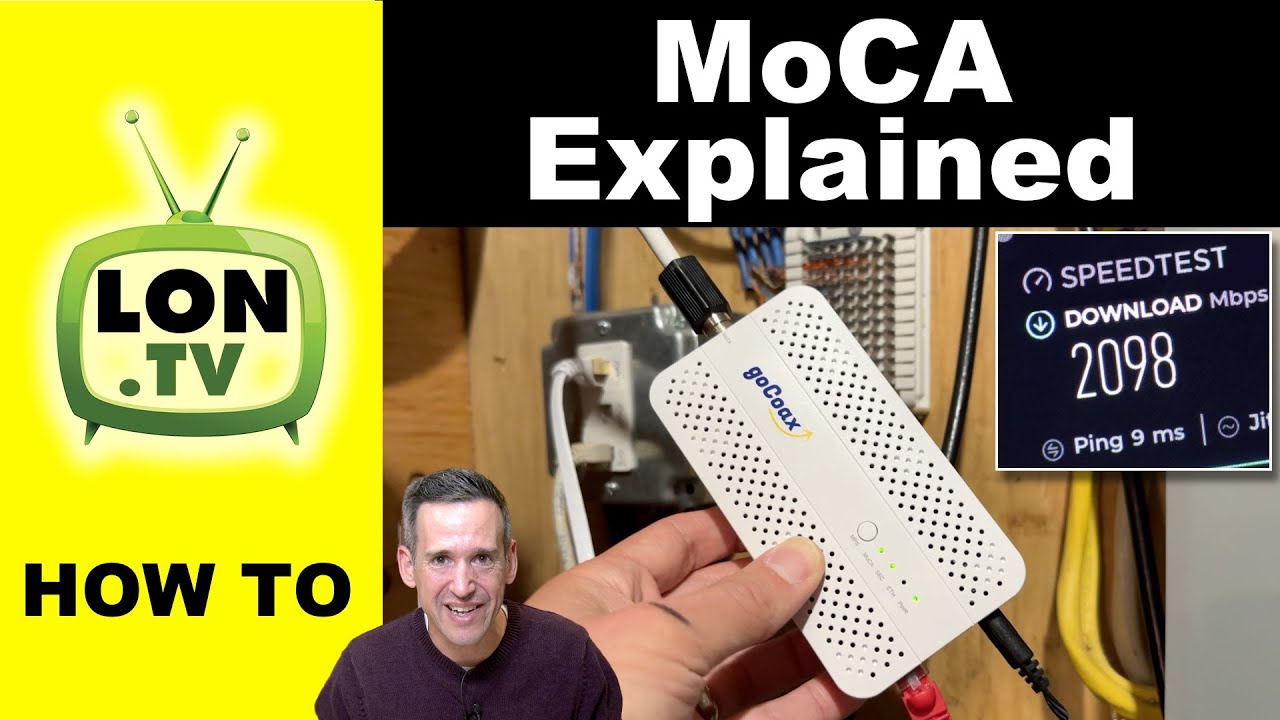 MoCA Explained - How Cable TV Wiring Can Extend Your Home Network