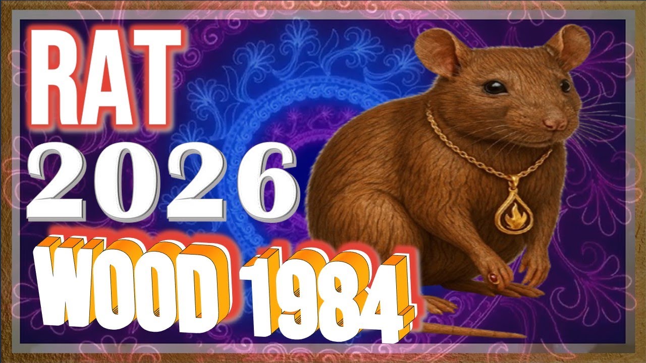 ✪ Rat Horoscope 2026 |❤| Wood Rat 1984 | February 2, 1984 to