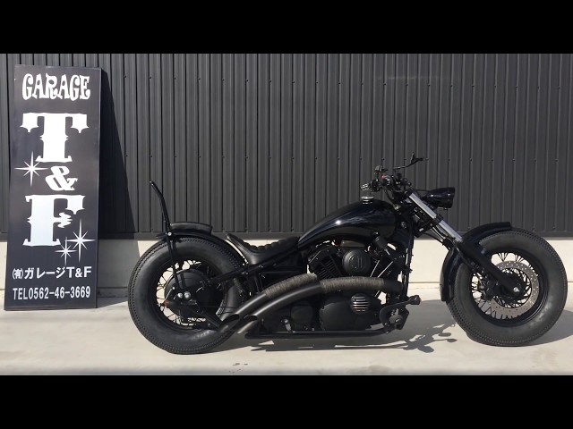 Garage T&F Dragstar 400 Classic Custom - YouTube