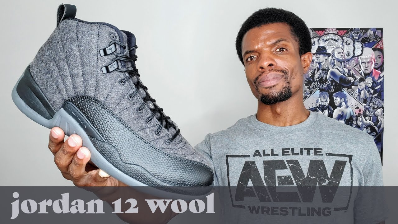 Air Jordan 12 Retro Wool Review (852627 003). - YouTube