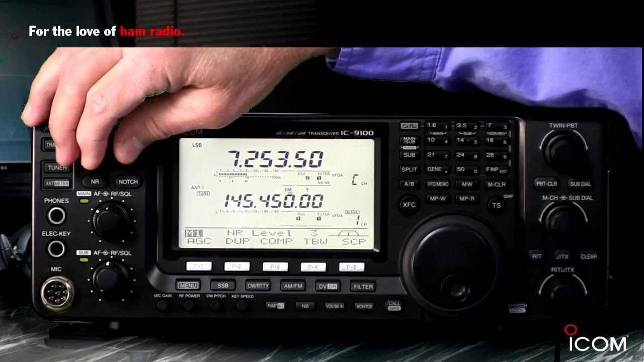 IC-9100 Review - YouTube