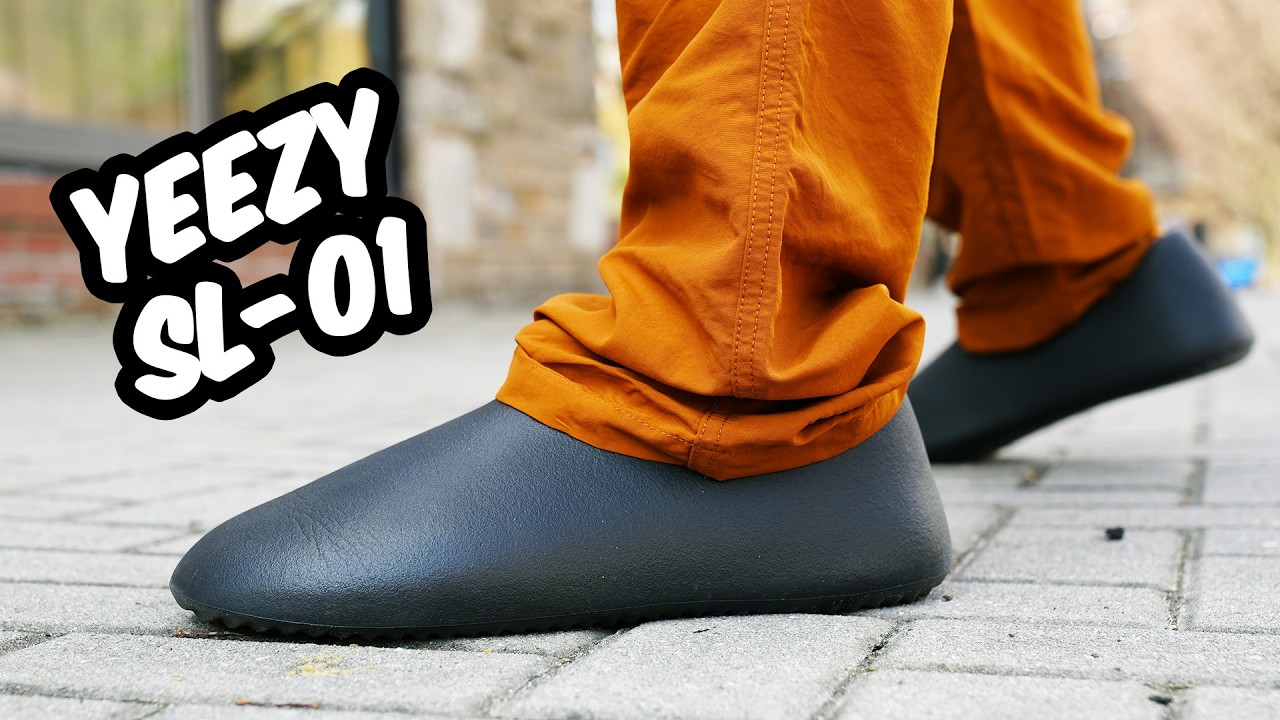 The $20 YEEZY SL-01 Slipper Review & On Feet - YouTube