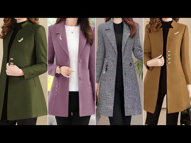 Gorgeous collection of winter long coat/jackets trench coat A Line