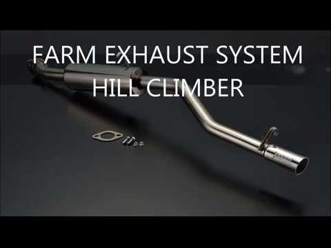 モーターファーム＜＜HILL CLIMBER＞＞JA系ジムニーマフラー - YouTube