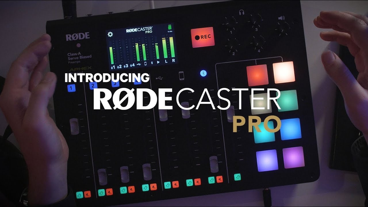 An overview of the RØDECaster Pro - Podcast Production Studio