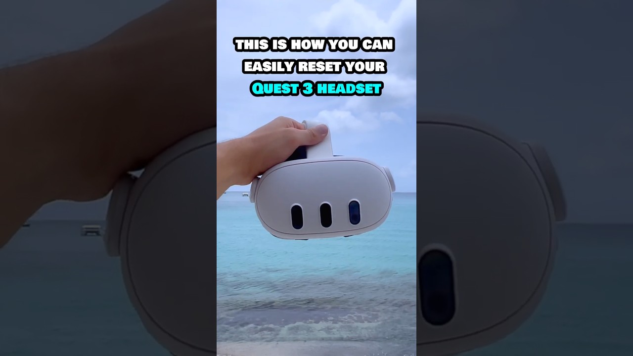 How to FACTORY RESET Meta Quest 3 - YouTube