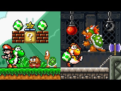 Super Mario Bros. X2 (SMBX 2.0) - Yoshi's Island - Styled Yoshi