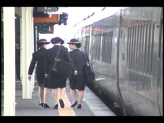 車内放送】特急つばめ3号（787系 女性客室乗務員 ラストラン前日 西