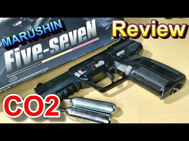 CO2ガスガン 燃費良し‼FN Five-seven レビュー マルシン - YouTube