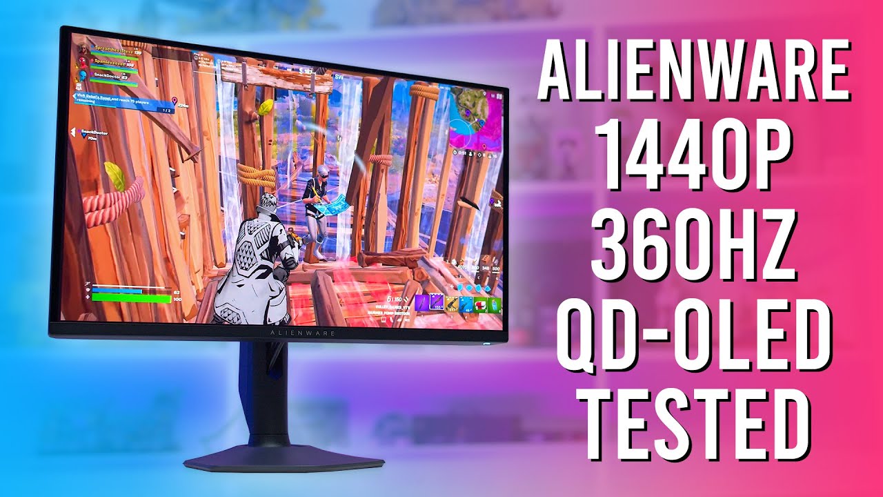 最高の360Hz QD-OLED ゲーミングモニター？ - Dell Alienware AW2725DF