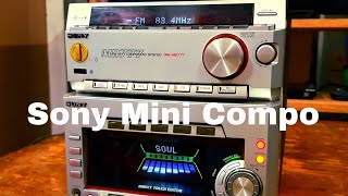 Sony DHC - MD777 Mini Compo Sound Test - YouTube