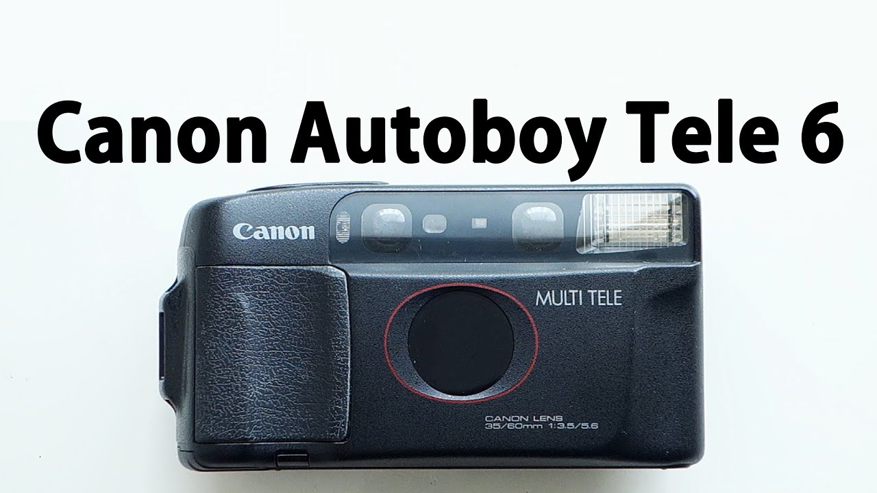 CANON Autoboy TELE 6 Film Camera - YouTube