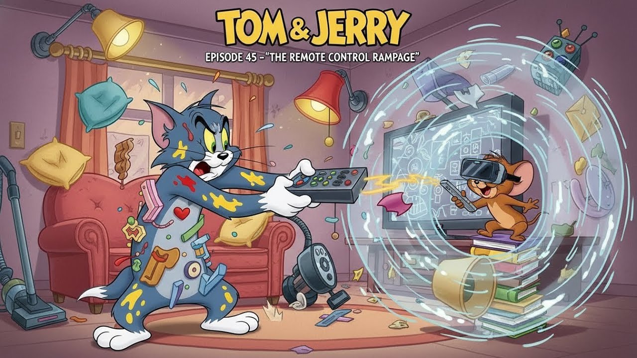 Tom & Jerry – Episode 45 “The Remote Control Rampage” - YouTube