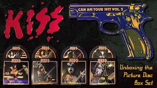 Unboxing the KISS - Can Am Tour 1977 Vol. 2 Picture Disc Box Set