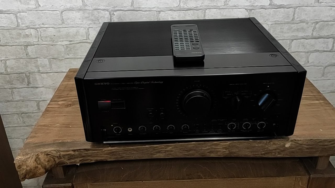 Onkyo a-2001 Integra Зверь - YouTube