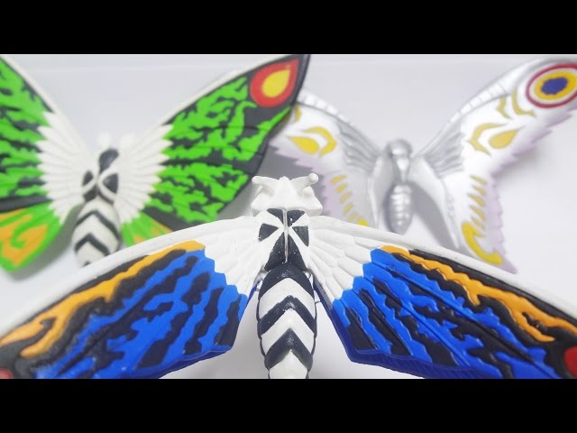 海底の大決戦!!【HGシリーズ】モスラ(水中モード) Aqua Mothra - YouTube