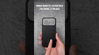 Nomad Magnetic Leather Back for iPhone 17 Pro Max 🔥 Premium Feel