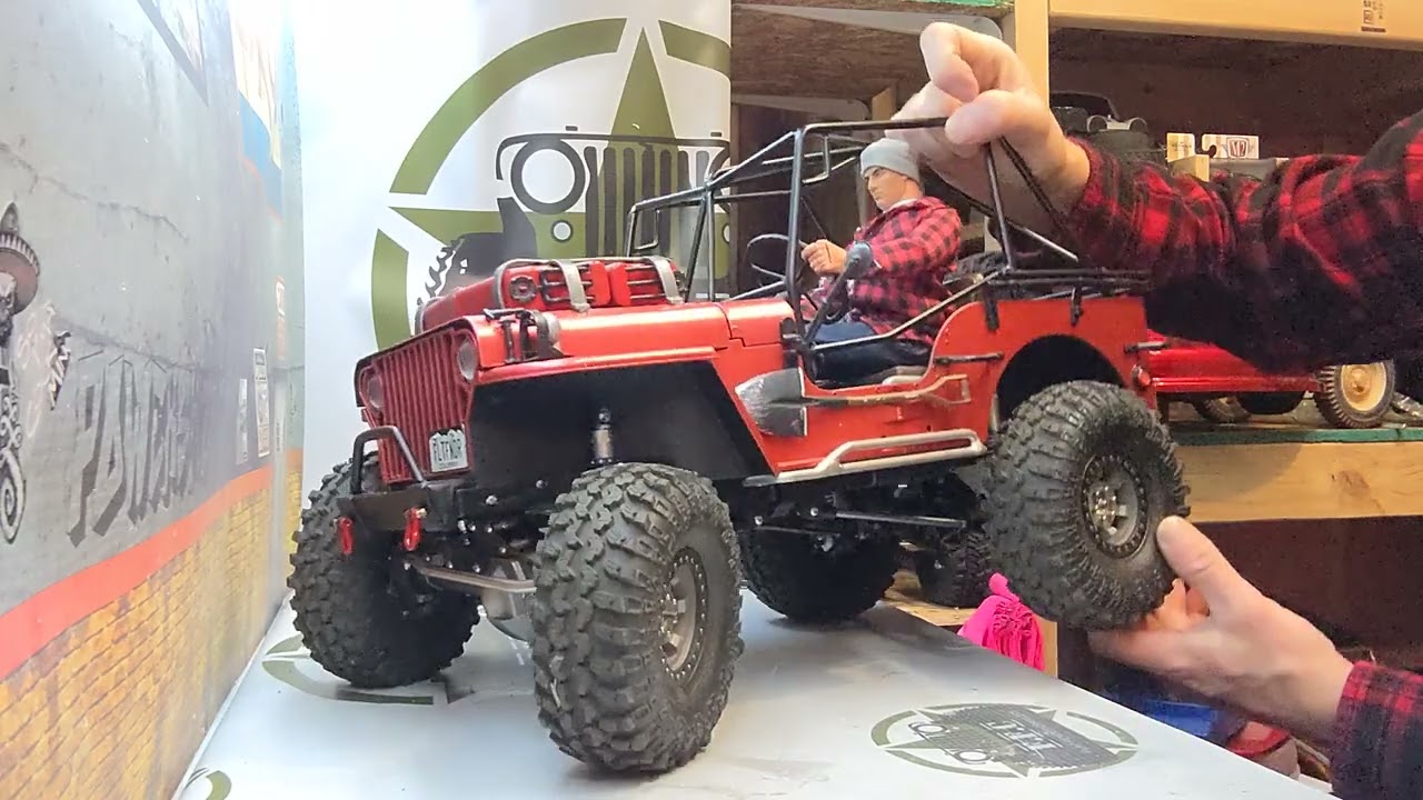 Prepped the 1/6 Hasbro GI Joe Willy's Jeep for USTE 2022. My
