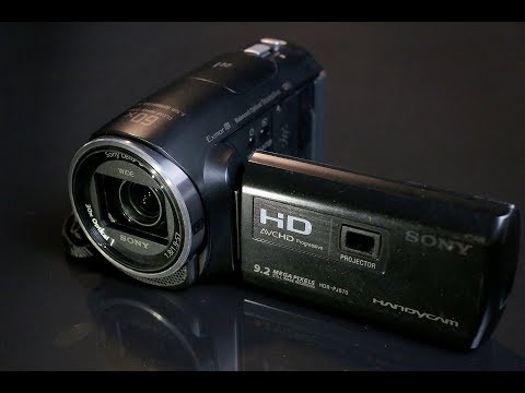 SONY HDR-PJ670 HandyCam 1 min Review 1080p - YouTube
