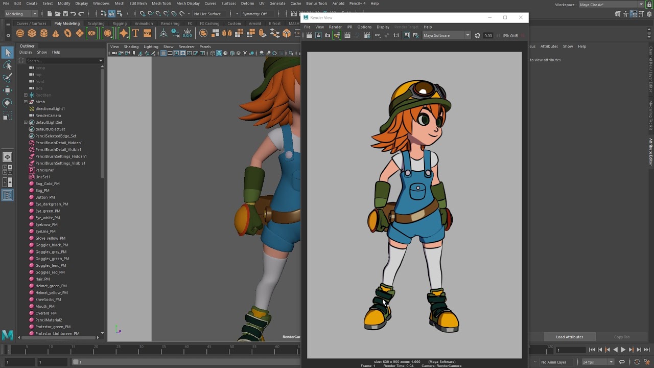 Pencil+ 4 Bridge (Importing into 3ds Max from Maya) | PSOFT WEBSITE