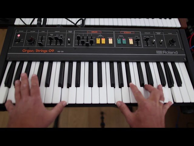 Roland RS-09 - deep demonstration and sound programming - YouTube