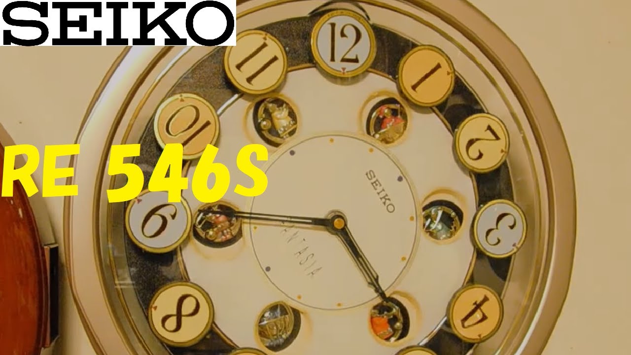 童心に訴えかけたもの】セイコー からくり時計「ファンタジア RE546S