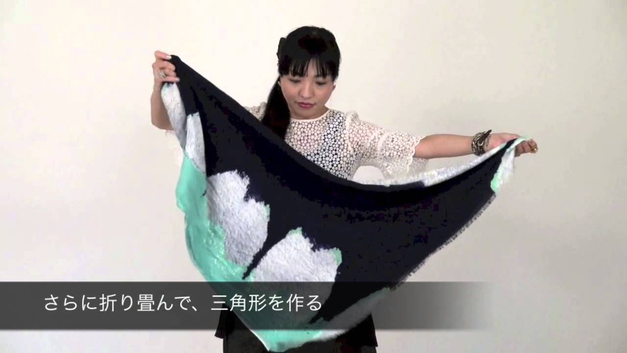 プロが教える！ストールの巻き方_アフガン巻き（鉄板スタイル） | How