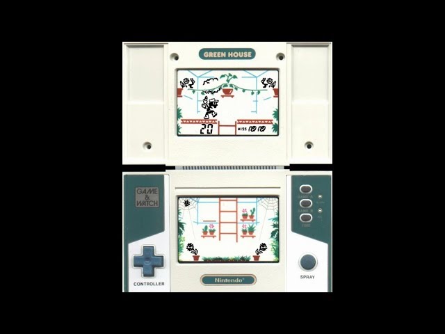 ゲームウォッチ グリーンハウス GREEN HOUSE - YouTube